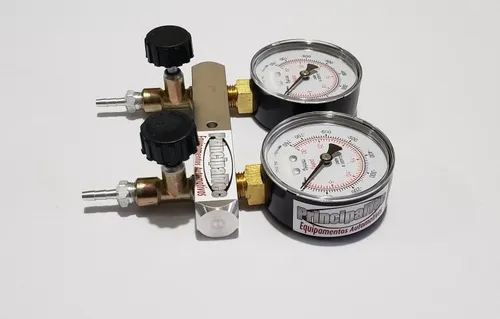 Vacuômetro Equalizador 2 Manômetros, Carburador De Motos.