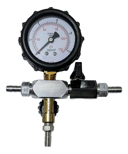 Manômetro De Pressão E Vazão De Combustível, Sem Adaptador!