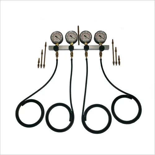 Vacuômetro Com 4 Relógios Para Motos Equalizador Carburador