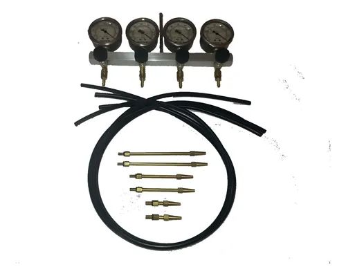 Vacuômetro Equalizadar C 4 Manômetros C Glicerina P Moto